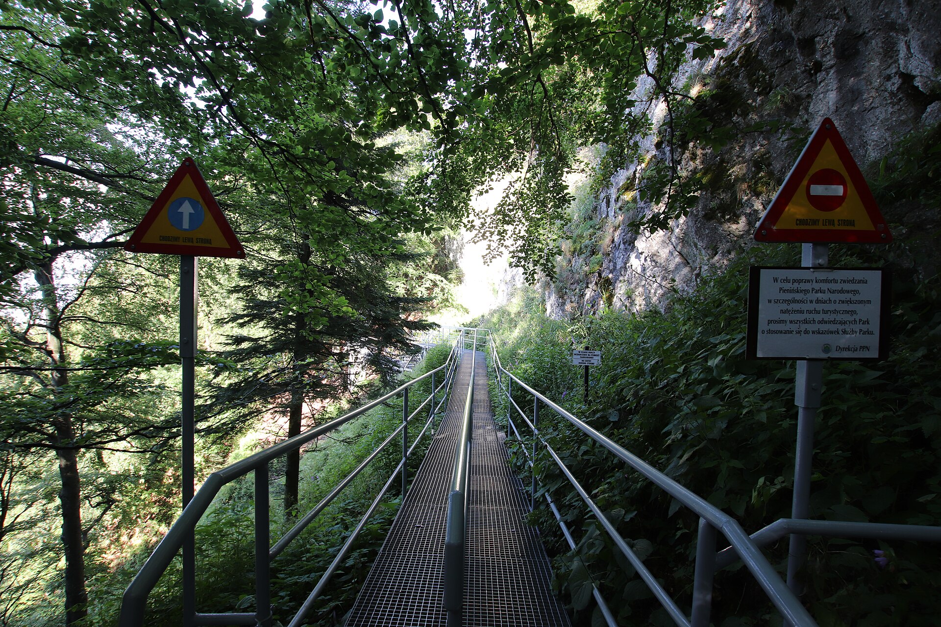 Pieniny — szlaki górskie